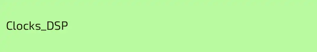 Clocks_DSP
