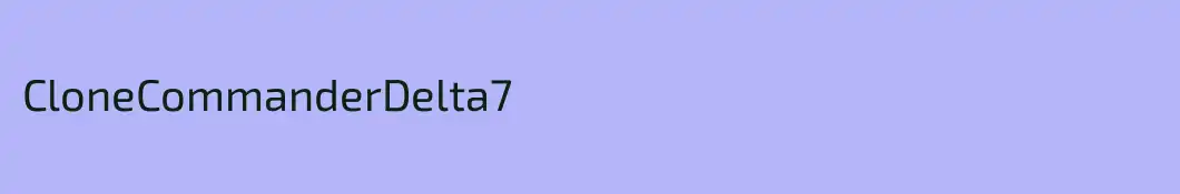 CloneCommanderDelta7