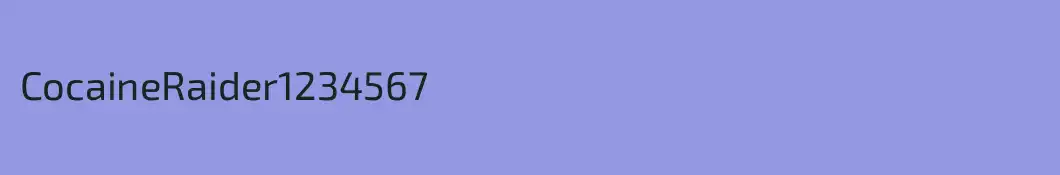 CocaineRaider1234567