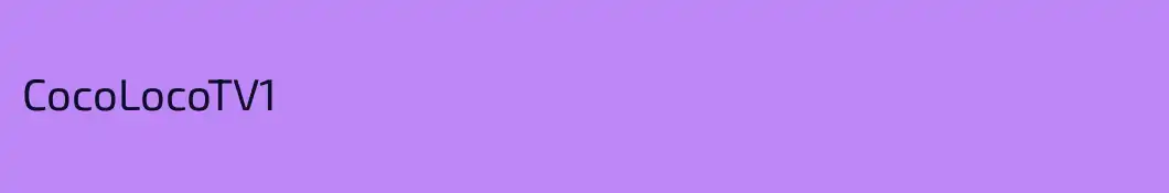 CocoLocoTV1
