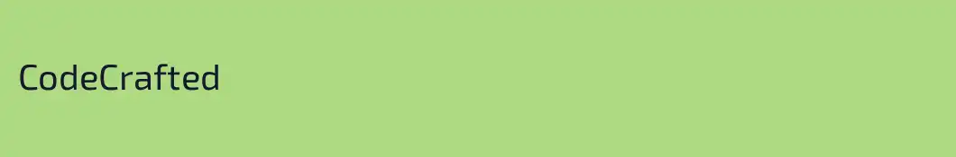 CodeCrafted