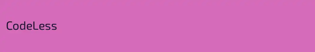 CodeLess