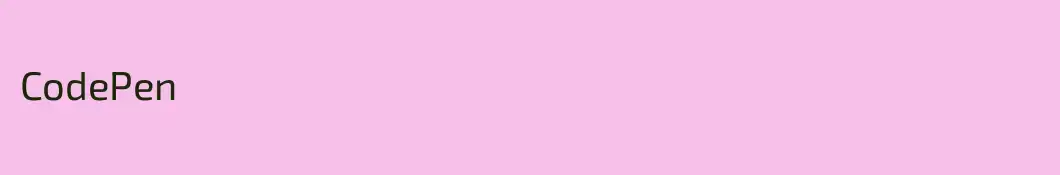 CodePen