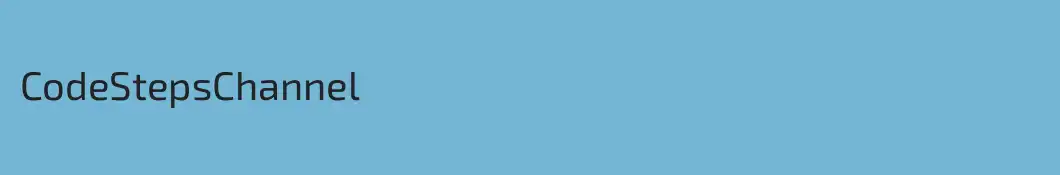CodeStepsChannel