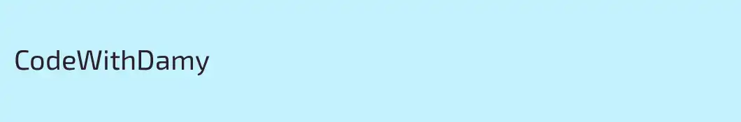 CodeWithDamy