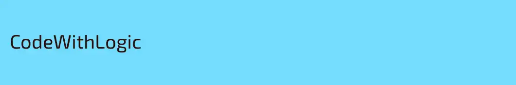 CodeWithLogic