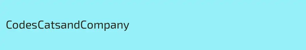CodesCatsandCompany