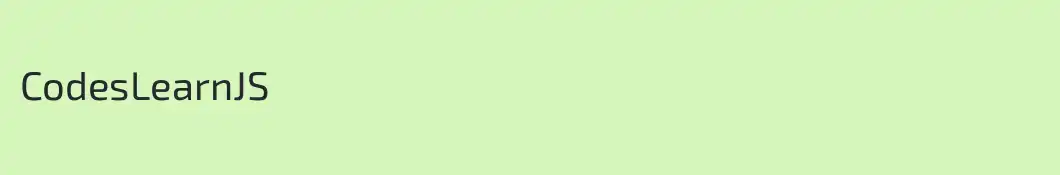 CodesLearnJS