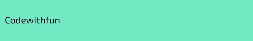 Codewithfun