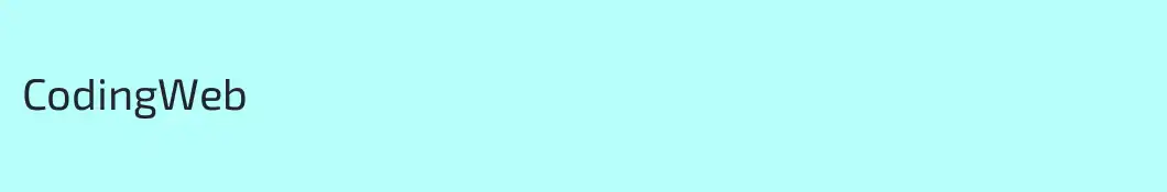 CodingWeb