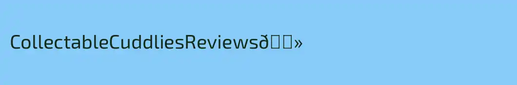 CollectableCuddliesReviews🐻