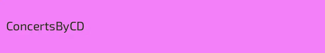 ConcertsByCD