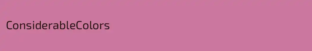ConsiderableColors