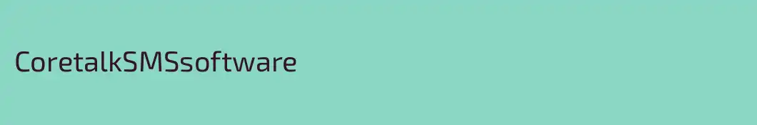 CoretalkSMSsoftware