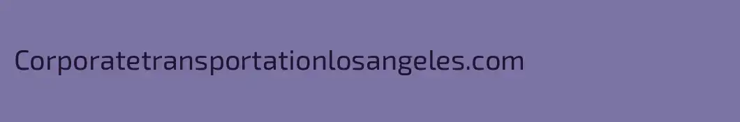 Corporatetransportationlosangeles.com