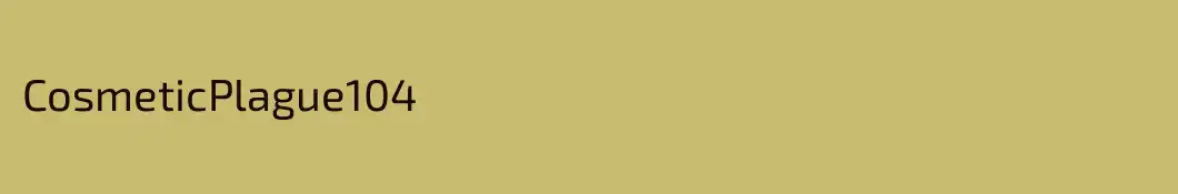 CosmeticPlague104