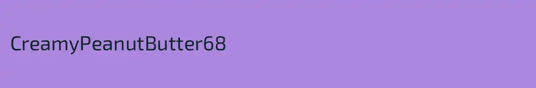 CreamyPeanutButter68
