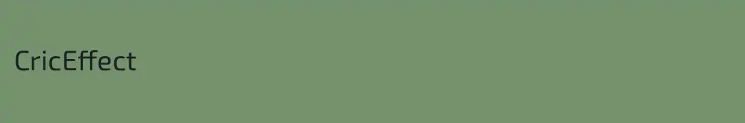 CricEffect