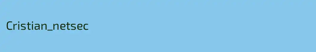 Cristian_netsec