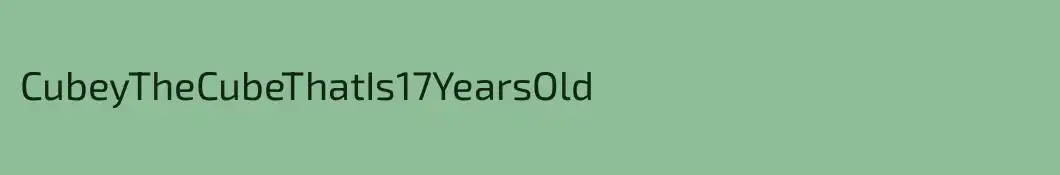 CubeyTheCubeThatIs17YearsOld