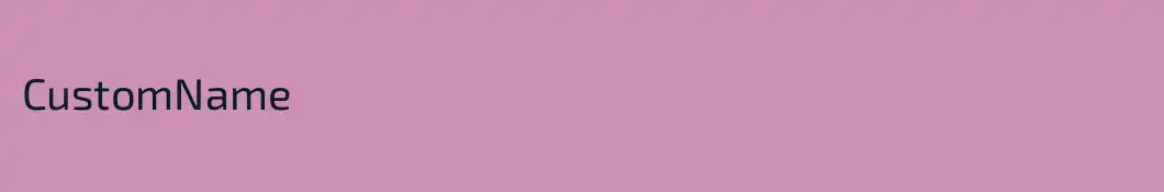 CustomName