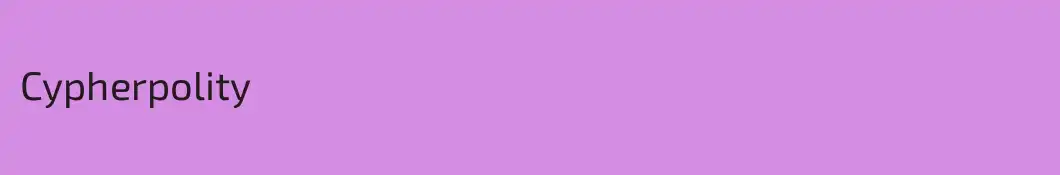 Cypherpolity