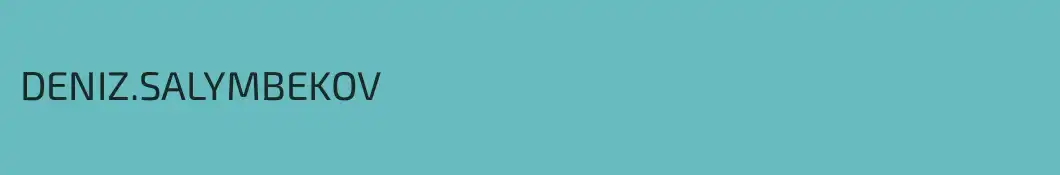 DENIZ.SALYMBEKOV