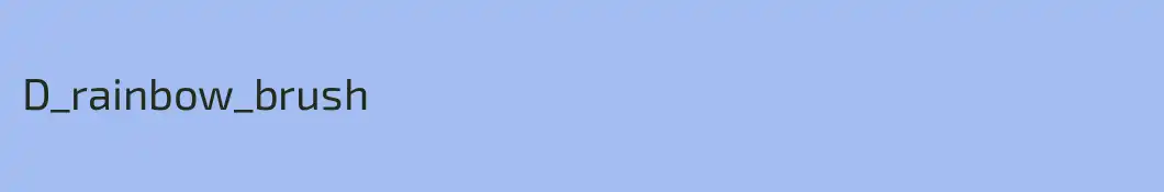 D_rainbow_brush