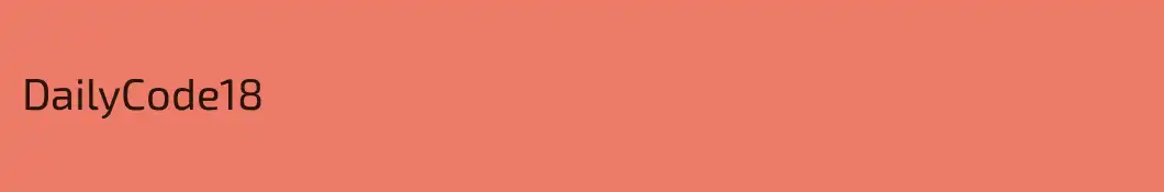 DailyCode18