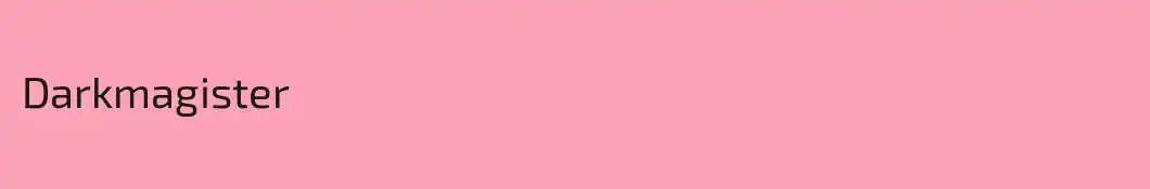 Darkmagister
