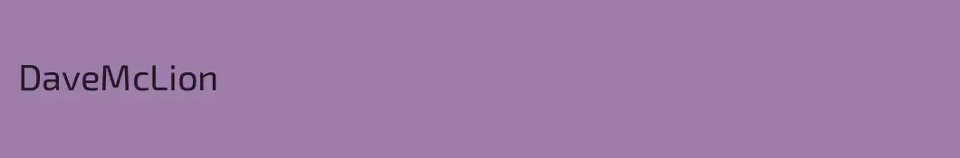 DaveMcLion