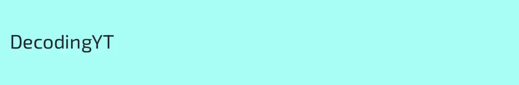 DecodingYT