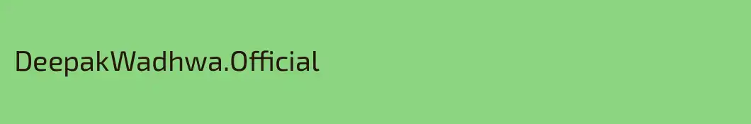 DeepakWadhwa.Official