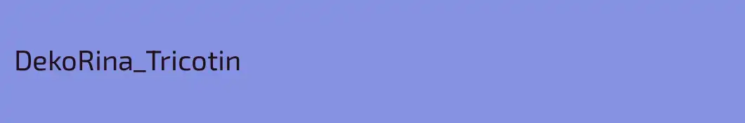 DekoRina_Tricotin
