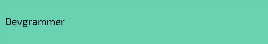 Devgrammer