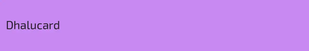 Dhalucard