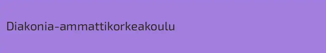 Diakonia-ammattikorkeakoulu