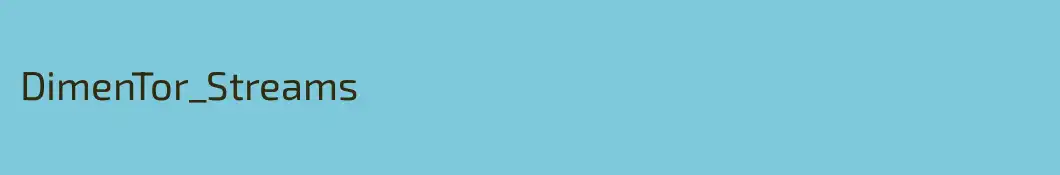 DimenTor_Streams