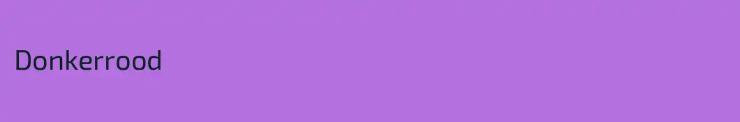 Donkerrood