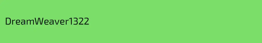 DreamWeaver1322
