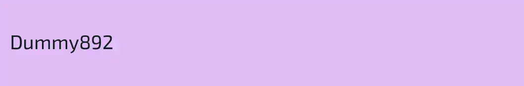 Dummy892
