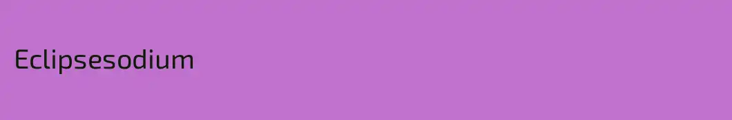 Eclipsesodium