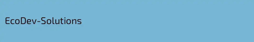 EcoDev-Solutions