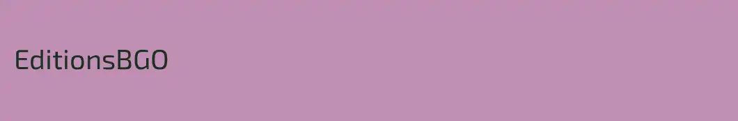 EditionsBGO