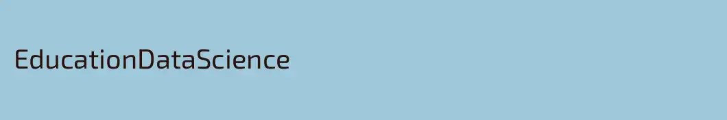 EducationDataScience