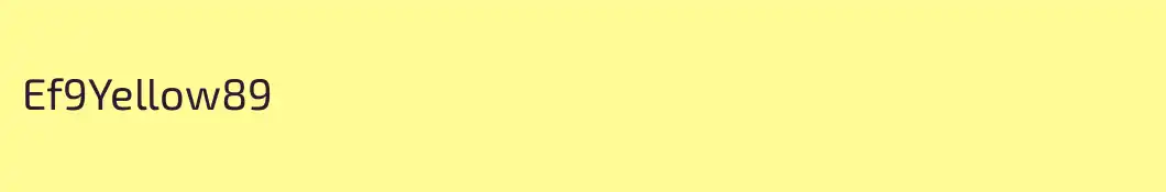 Ef9Yellow89