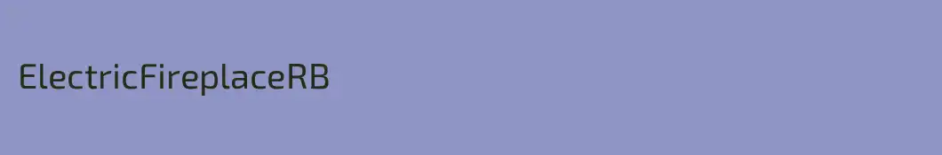 ElectricFireplaceRB