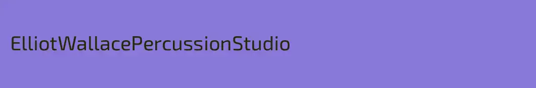 ElliotWallacePercussionStudio