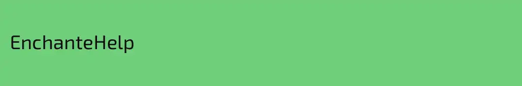 EnchanteHelp