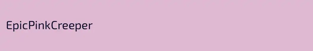 EpicPinkCreeper